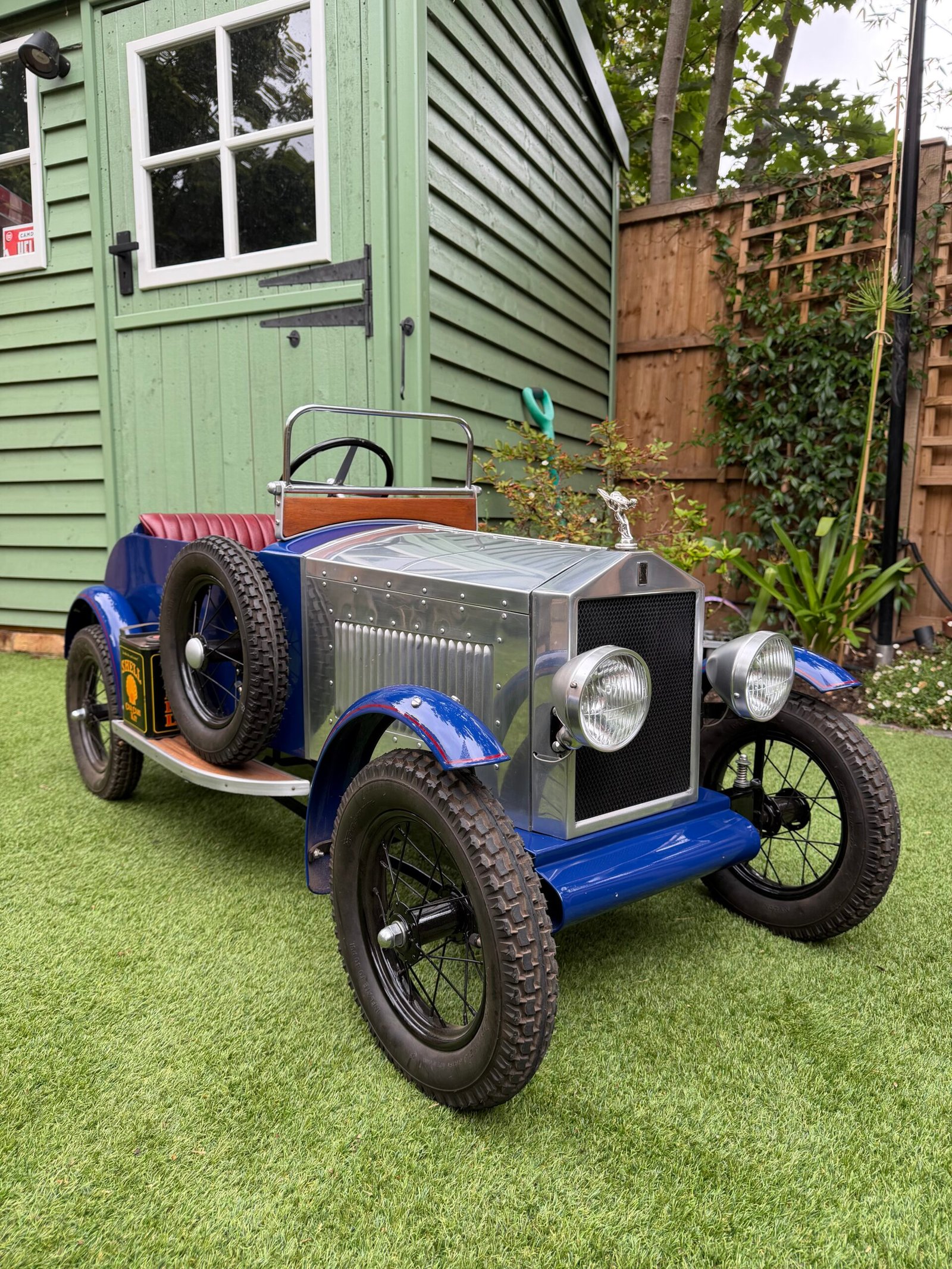 Exquisite Hand-Made Rolls-Royce Phantom II Pedal Car by The Little Pedalers & Co
