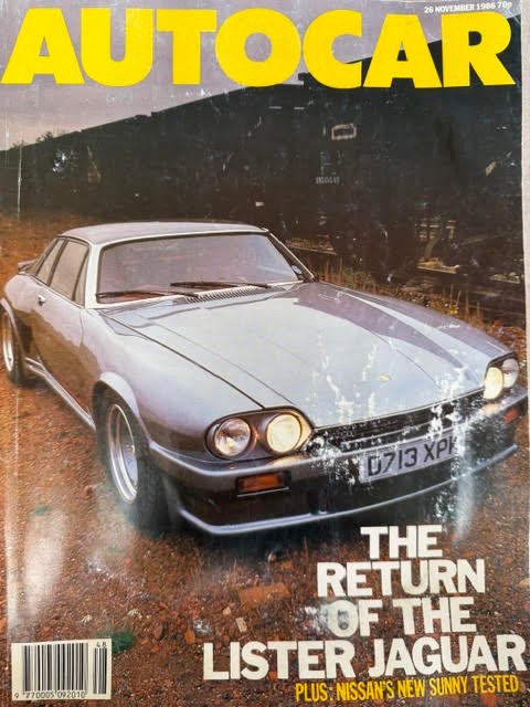 1986 Lister XJS 7.0 Litre